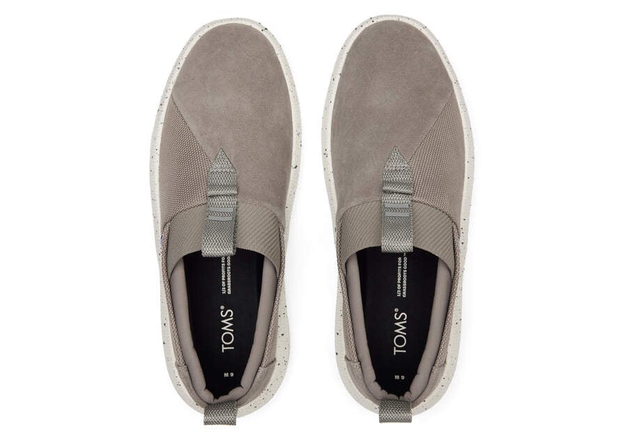 Water Resistant Cement Men's Toms Alpargata Rover Slip On Ireland | IE806-457