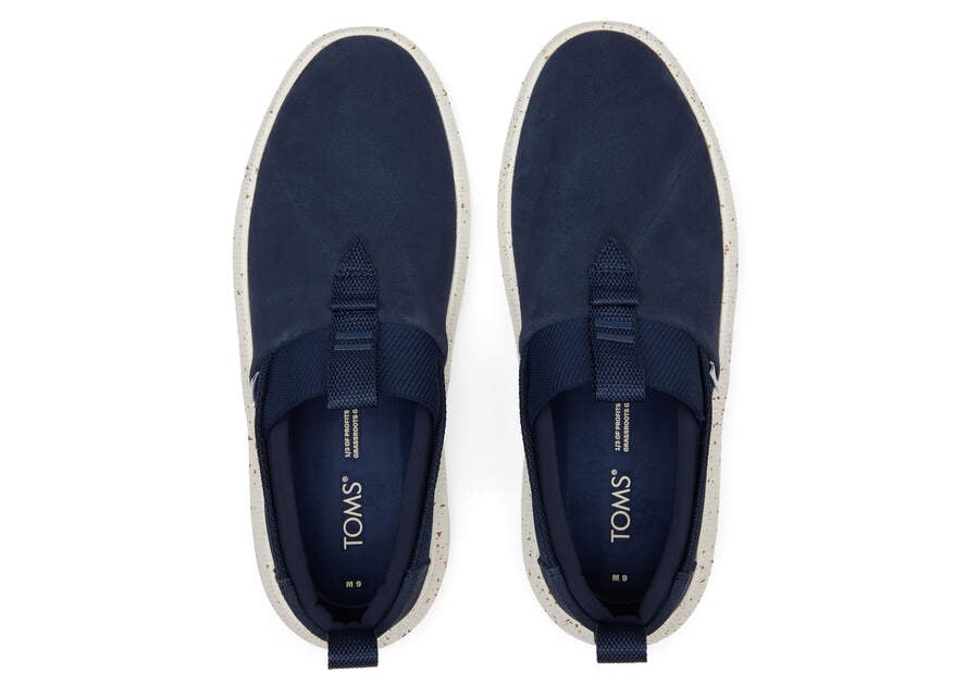 Water Resistant Navy Men's Toms Alpargata Rover Slip On Ireland | IE874-718