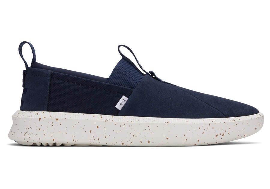 Water Resistant Navy Men\'s Toms Alpargata Rover Slip On Ireland | IE874-718