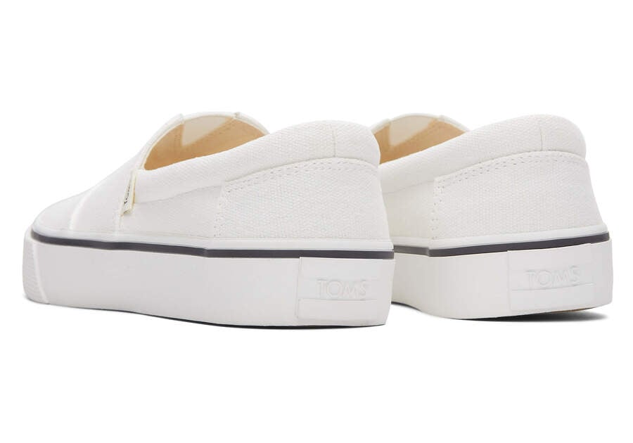 White Women's Toms Fenix Slip On Ireland | IE419-512