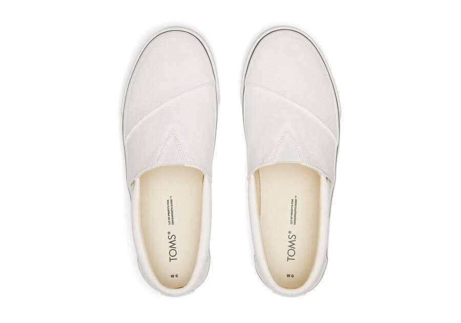 White Women's Toms Fenix Slip On Ireland | IE419-512